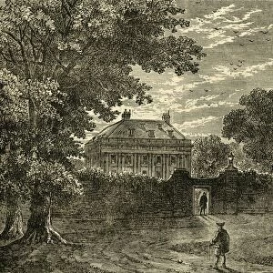 Balmes House in 1750, (c1876). Creator: Unknown