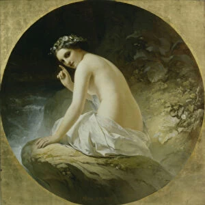 Bather, 1859. Artist: Neff, Timofei Andreyevich (1805-1876)