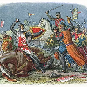 Battle of Alnwick, Northumberland, 1174, (1864)
