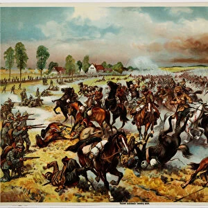 The Battle of Tannenberg, August 1914. Artist: Anonymous