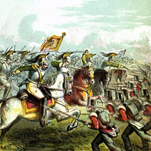 The Battle of Waterloo, 1815, (c1850s)