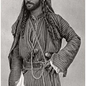 A Bedouin of the desert, Iraq, 1925. Artist: A Kerim