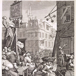 Beer Street, 1751. Artist: William Hogarth