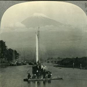 Beloved of Artists and Poets - Snow-capped Fuji, the sacred Mountain of Japan, c1930s