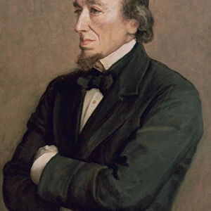 Benjamin Disraeli, Earl of Beaconsfield, (detail), 1881. Artist: John Everett Millais