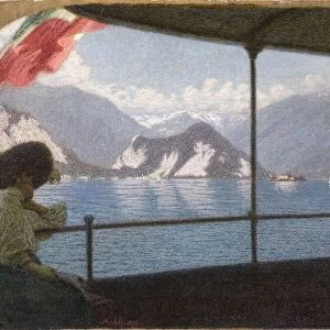 A Boat on Lake Maggiore, 1915