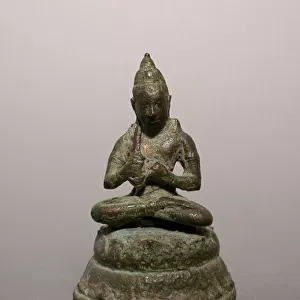 Bodhisattva Manjushri (?), 9th / 10th century. Creator: Unknown