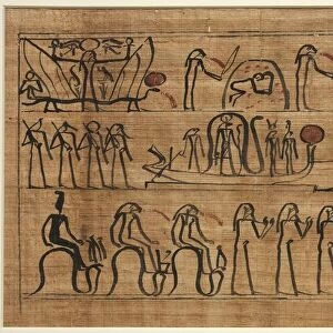 Book of Amduat of Buiruharmut, with Elements of the Tenth through Twelfth Hours, 1000-900 BC