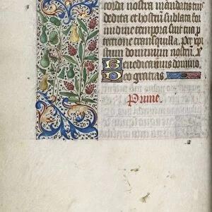 Book of Hours (Use of Rouen): fol. 55v, c. 1470. Creator: Master of the Geneva Latini (French