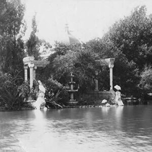 The botanical garden at Palermo Park, Buenos Aires, Argentina, 1927