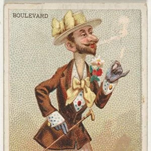 Boulevard, from Worlds Dudes series (N31) for Allen & Ginter Cigarettes, 1888