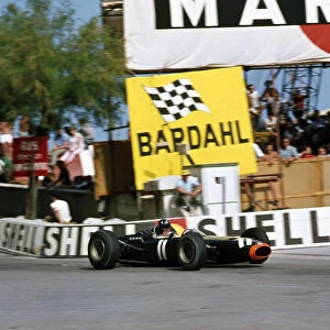 BRM P261, Graham Hill 1966 Monaco Grand Prix, finished 2nd. Creator: Unknown