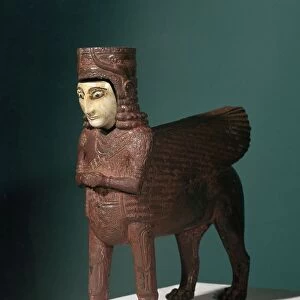 Bronze fantastic creature from Urartu, 9th century BC