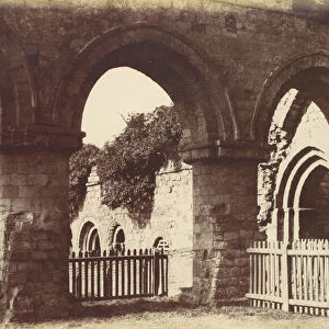 Buildwas Abbey, 1858. Creator: Alfred Capel-Cure