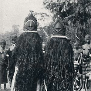 Bundu devil dancers, Sierra Leone, 1912. Artist: Cecil H Firmin