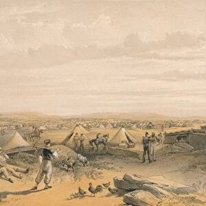 Camp of the 4th Division, 1856. Artist: George Brackenbury