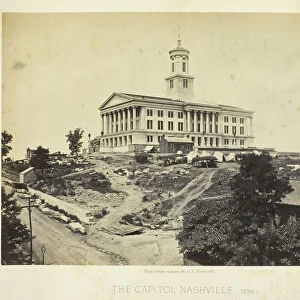 The Capitol, Nashville, Tennessee, 1864. Creator: George N. Barnard
