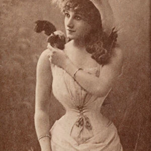 Card Number 12, Kate Vaughn, from the Actors and Actresses series (N145-2) issued by Duke