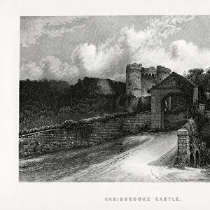 Carisbrooke Castle, Newport, Isle of Wight, 1896