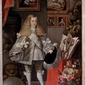 Charles II (1661 - 1700), king of Spain from 1665. Charles II and the Austria house
