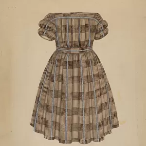 Childs Dress, c. 1938. Creator: Eleanor Gausser