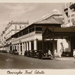 Chowringhee Road, Calcutta, c1940