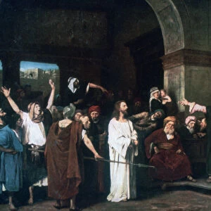 Christ before Pilate, 1881. Artist: Mihaly Munkacsy