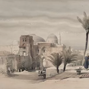 Church of the Holy Sepulchre, Jerusalem, 1839. Creator: David Roberts (British, 1796-1864)
