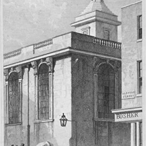 Church of St Mary Magdalen, Old Fish Street, City of London, 1831