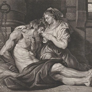 Cimon and Pero, ca. 1650-80. Creator: Cornelis van Caukercken