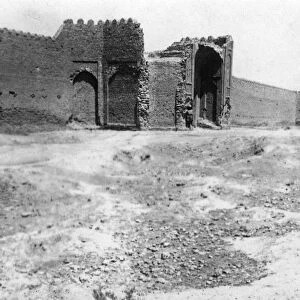 City gate, Samarra, Mesopotamia, 1918