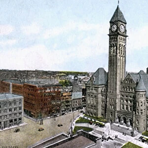 City Hall, Toronto, Canada, c1900s