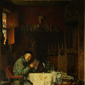 The Collector, 1880. Artist: Gruetzner, Eduard, von (1846-1925)