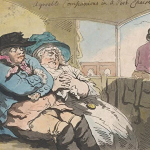 A Comfortable Nap in a Post Chaise, December 29, 1788. December 29, 1788