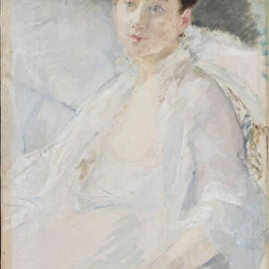 The Convalescent. Portrait of a Woman in White, 1877-1878