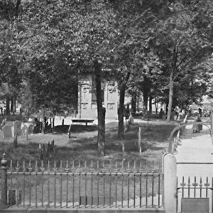 Copps Hill Cemetery, Boston, c1897. Creator: Unknown