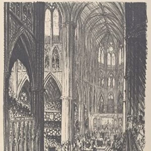 Coronation of King George V and Queen Mary in Westminster Abbey, 1911