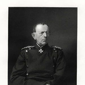 Count von Moltke, (1800-1891), famous German Field Marshal, 19th century. Artist: W Holl