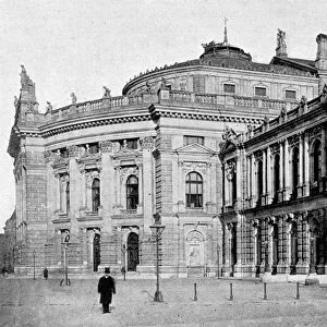 The Court Theatre, Vienna, Austria, 1899