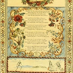 Cricket Song in Honour of Honest Baxter of Surrey, 1839, (1947). Creator: Unknown