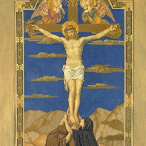 Crucifixion, 1915-1925. Creator: H. Siddons Mowbray