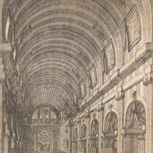 Decoration ordered by Cardinal de Retz in the Church of San Luigi, Rome