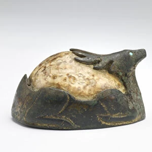 Deer-shaped ornament, Han dynasty, 206 BCE-220 CE. Creator: Unknown