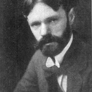 DH (David Herbert) Lawrence (1885-1930), English novelist and poet, (c1910s?)