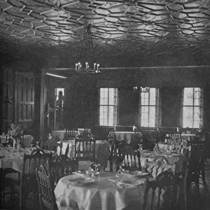Dining room, North Shore Country Club, Glen Cove, New York, 1925