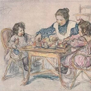 Drawing by Leonid Pasternak, 1904, (1906). Artist: Leonid Osipovich Pasternak