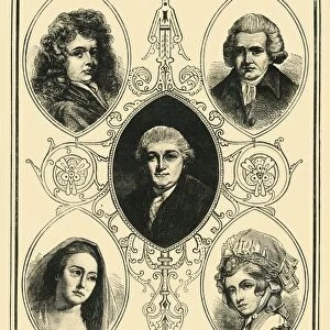 Drury Lane Celebrities, (1881). Creator: Unknown