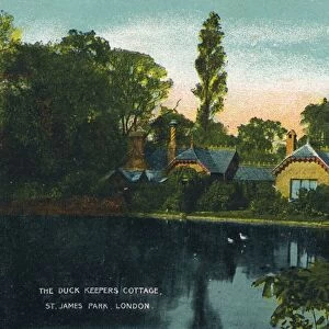 The Duck Keepers Cottage, St. James Park, London, 1907