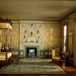 E-8: English Bedroom of the Georgian Period, 1760-75, United States, c. 1937