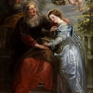 The Education of the Virgin Mary, 1625-1626. Creator: Rubens, Pieter Paul (1577-1640)